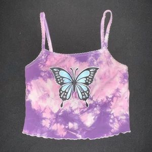 Delia’s butterfly tank top